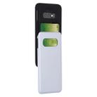 GOOSPERY Sky Slide Bumper TPU + PC Case for Galaxy S10e, with Card Slot (Silver) - 1
