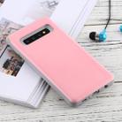 GOOSPERY Sky Slide Bumper TPU + PC Case for Galaxy S10+, with Card Slot(Pink) - 2