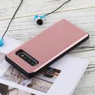 GOOSPERY Sky Slide Bumper TPU + PC Case for Galaxy S10+, with Card Slot(Rose Gold) - 3