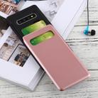 GOOSPERY Sky Slide Bumper TPU + PC Case for Galaxy S10+, with Card Slot(Rose Gold) - 4