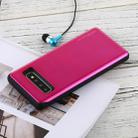GOOSPERY Sky Slide Bumper TPU + PC Case for Galaxy S10+, with Card Slot(Rose Red) - 3