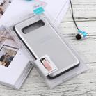 GOOSPERY Sky Slide Bumper TPU + PC Case for Galaxy S10+, with Card Slot(Silver) - 6