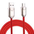 1m 2A Micro USB to USB 2.0 Data Sync Quick Charger Cable(Red) - 1