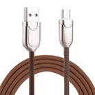 1m 2A Micro USB to USB 2.0 Data Sync Quick Charger Cable(Brown) - 1