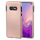 GOOSPERY I JELLY METAL TPU Case for Galaxy S10e(Rose Gold) - 1
