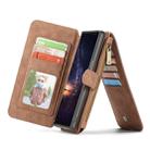 CaseMe-007 Crazy Horse Texcture Detachable Horizontal Flip Leather Case for Galaxy Note9, with Card Slot & Holder & Zipper Wallet & Photo Frame(Brown) - 1