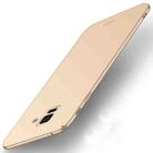 MOFI Frosted PC Ultra-thin Full Coverage Case for Galaxy A8 (2018) / A530F (Gold) - 1
