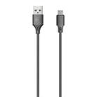 WK WDC-092 2m 2.4A Max Output Full Speed Pro Series USB to Micro USB Data Sync Charging Cable(Black) - 1