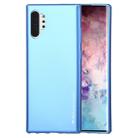GOOSPERY i-JELLY TPU Shockproof and Scratch Case for Galaxy Note 10+ (Blue) - 1