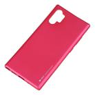 GOOSPERY i-JELLY TPU Shockproof and Scratch Case for Galaxy Note 10+ (Rose Red) - 2