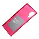 GOOSPERY i-JELLY TPU Shockproof and Scratch Case for Galaxy Note 10+ (Rose Red) - 3