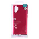 GOOSPERY i-JELLY TPU Shockproof and Scratch Case for Galaxy Note 10+ (Rose Red) - 4