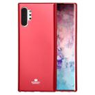 GOOSPERY JELLY TPU Shockproof and Scratch Case for Galaxy Note 10+(Red) - 1