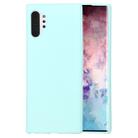 GOOSPERY SF JELLY TPU Shockproof and Scratch Case for Galaxy Note 10+(Mint Green) - 1