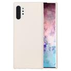 GOOSPERY SF JELLY TPU Shockproof and Scratch Case for Galaxy Note 10+(Beige) - 1