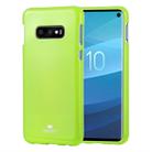 GOOSPERY PEARL JELLY TPU Anti-fall and Scratch Case for Galaxy S10e(Green) - 1
