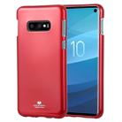 GOOSPERY PEARL JELLY TPU Anti-fall and Scratch Case for Galaxy S10e(Red) - 1