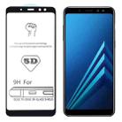 9H 5D Full Glue Full Screen Tempered Glass Film for Galaxy A8 - 1