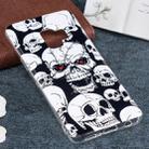 For Galaxy S9 Noctilucent Red Eye Skull Pattern TPU Soft Back Case Protective Cover - 2