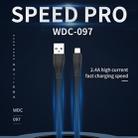 WK WDC-097 1m 2.4A Output Speed Pro Series USB to USB-C / Type-C Data Sync Charging Cable(White) - 5