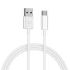 Original Xiaomi ZMI 5A USB-C / Type-C Fast Charging Data Cable, Length: 1m(White) - 1