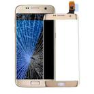 For Galaxy S7 Edge / G9350 / G935F / G935A Touch Panel (Gold) - 1