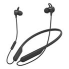 MEIZU EP63NC IPX5 Waterproof Bluetooth 5.0 Wireless Noise Cancelling Neck-mounted Wire-control Bluetooth Earphone, Support Call & Voice Assistant(Black) - 1