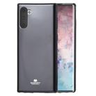 GOOSPERY JELLY TPU Shockproof and Scratch Case for Galaxy Note 10 (Black) - 1