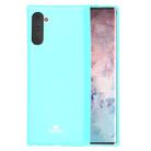 GOOSPERY JELLY TPU Shockproof and Scratch Case for Galaxy Note 10 (Mint Green) - 1