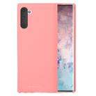 GOOSPERY SF JELLY TPU Shockproof and Scratch Case for Galaxy Note 10(Pink) - 1