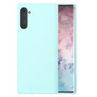 GOOSPERY SF JELLY TPU Shockproof and Scratch Case for Galaxy Note 10(Mint Green) - 1