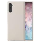 GOOSPERY SF JELLY TPU Shockproof and Scratch Case for Galaxy Note 10(Steel Color) - 1