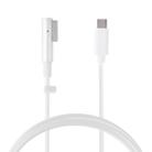 USB-C / Type-C Male to 5 Pin MagSafe 1 (L-Lip) Male Charging Data Cable for MacBook - 1