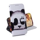 Panda Pattern Coloured Drawing Horizontal Flip Leather Case for Galaxy A9 (2018), with Holder & Card Slots & Wallet - 1