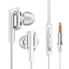 QKZ CK3 HIFI In-ear Four-unit Music Headphones (White) - 1