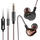 QKZ CK4 HIFI In-ear Four-unit Music Headphones (Black) - 1