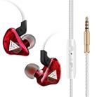QKZ CK5 HIFI In-ear Star with The Same Music Headphones (Red) - 1