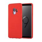 GOOSPERY SOFT FEELING for Galaxy S9 TPU Drop-proof Soft Protective Back Cover (Red) - 1