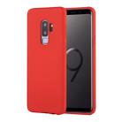 GOOSPERY SOFT FEELING for Galaxy S9+ TPU Drop-proof Soft Protective Back Cover(Red) - 1