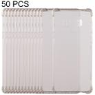 50 PCS 0.75mm Dropproof Transparent TPU Case for Galaxy Note9(Brown) - 1