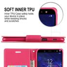 GOOSPERY FANCY DIARY Horizontal Flip PU Leather Case for Galaxy A6 (2018), with Holder & Card Slots & Wallet(Pink) - 4