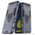 PC + TPU Shockproof Protective Case for Galaxy A90, with Magnetic Ring Holder(Grey) - 1