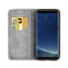 Business Solid Color Stitching Horizontal Flip Leather Case for Galaxy S8, with Holder & Card Slots & Wallet & Lanyard(Grey) - 5