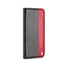 Business Solid Color Stitching Horizontal Flip Leather Case for Galaxy S8, with Holder & Card Slots & Wallet & Lanyard(Red) - 2