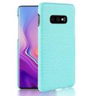 Shockproof Crocodile Texture PC + PU Case for Galaxy S10e(Green) - 1