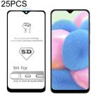 25 PCS For Galaxy A30s 9H 5D Full Glue Full Screen Tempered Glass Film - 1