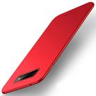 MOFI Frosted PC Ultra-thin Full Coverage Case for Galaxy S10 Plus (Red) - 1