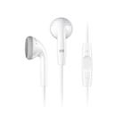 MEIZU EP21 3.5mm Jack In-ear Wired Control Earphone, Support Calls & Quick Photo & Voice Search, Cable Length: 1.2m(White) - 1