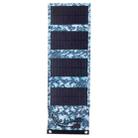 7W Monocrystalline Silicon Foldable Solar Panel Outdoor Charger with 5V Dual USB Ports (Camouflage) - 1