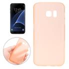 For Galaxy S7 Edge / G935 0.3mm Ultrathin Translucent Color PP Protective Cover Case (Orange) - 1